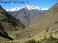 The long trek up to the first Pass